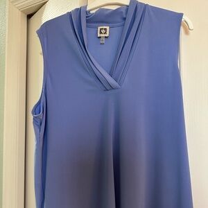 Anne Klein Lavender Sleeveless Top